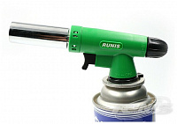 4-052 Газовая горелка RUNIS Primium P05, пьезо, с газогенер. (цанг.)/10/80/
