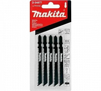 D-34877 Пилка лобзиковая для дерева Makita Basic 100x1.2 мм, 8TPI, 5 шт